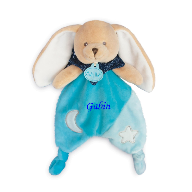  - les luminescents - comforter blue rabbit 